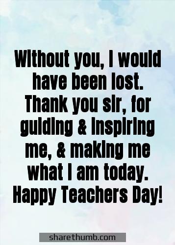 happy teachers day wishes unique